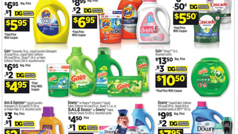 Dollar General P&G brandSaver Feature